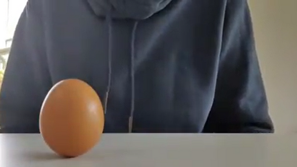egg balancing